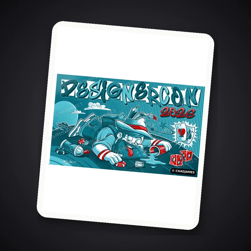 DesignerCon 2026 Sticker