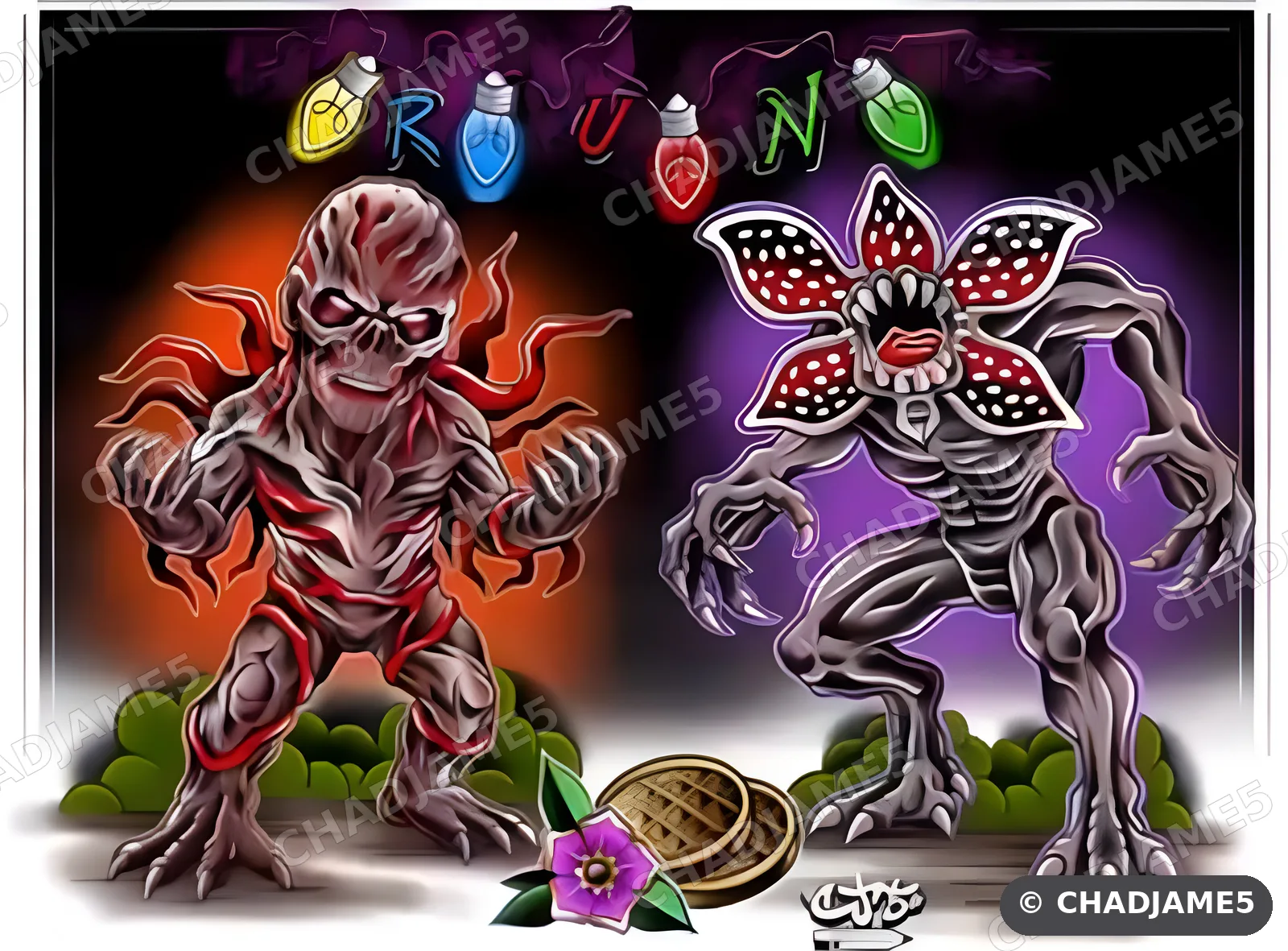 Upside-Down Monsters