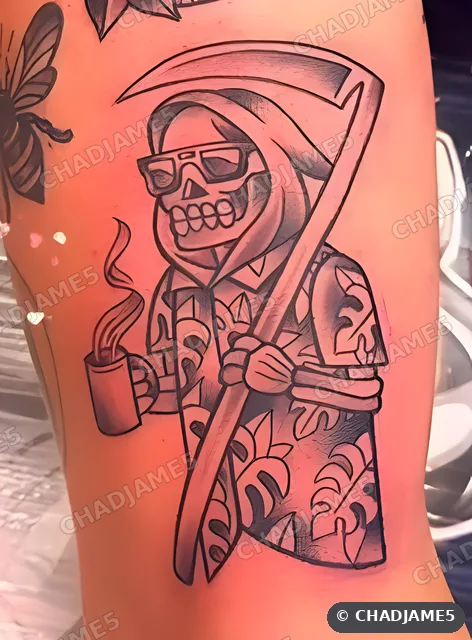 Grim Reaper Coffee Break