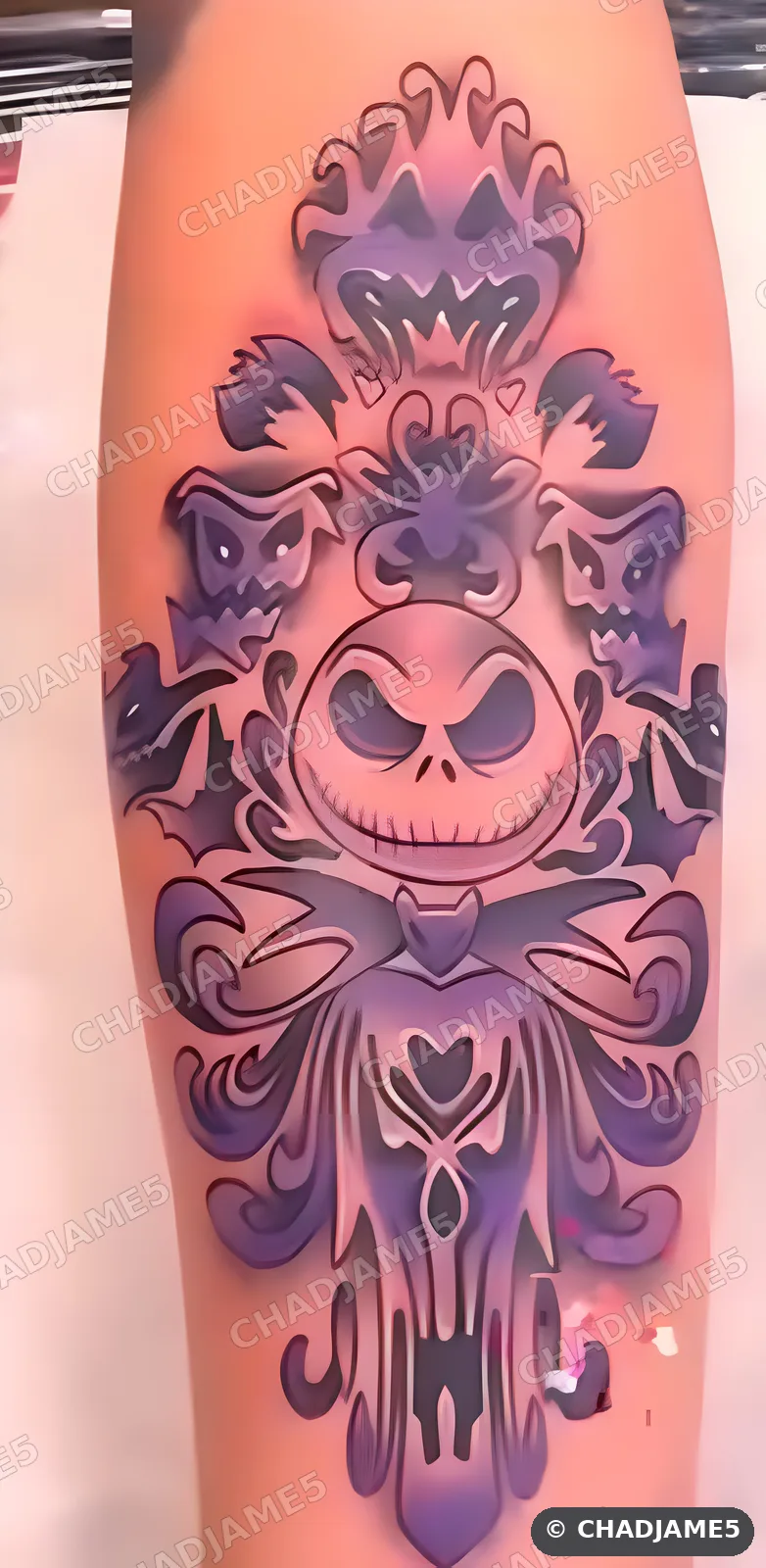 Jack Skellington Damask