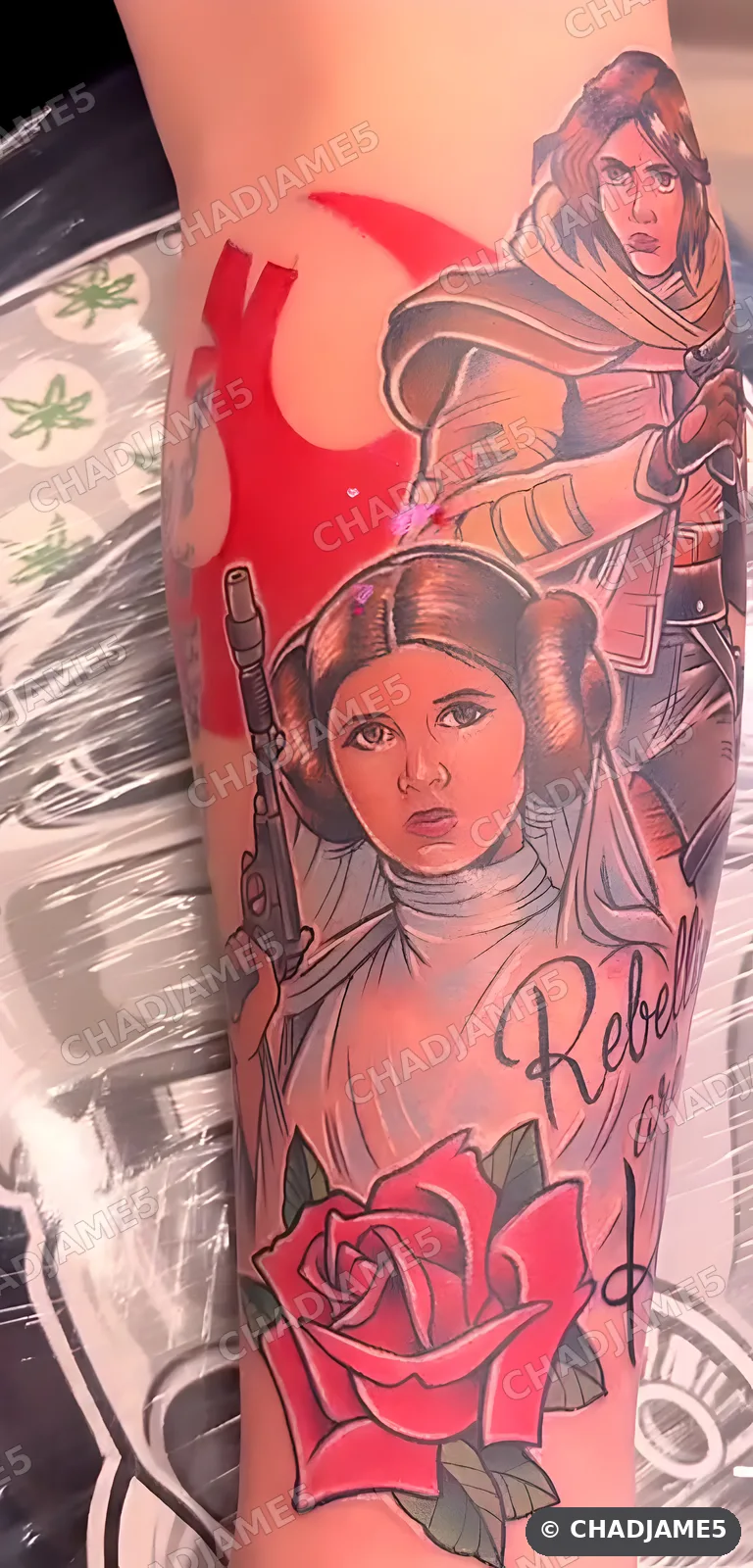 Leia and Rebel Rose